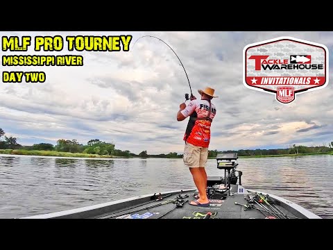 FISHING THE MISSISSIPPI RIVER FOR $80,000! MLF PRO BASS TOURNAMENT