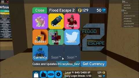 20 Gems + 20 Coins + 300 XP Code | Flood Escape 2