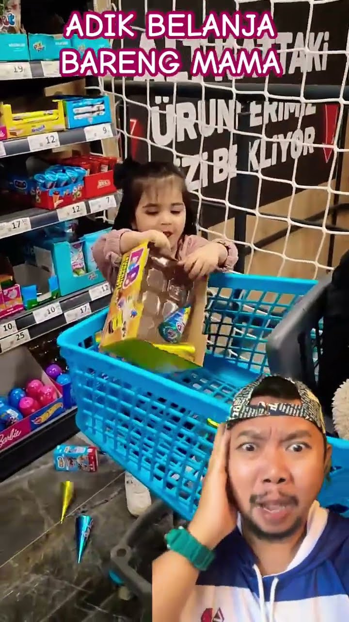 ADEK SUKA BANGET BELANJA!!!!? #funny #shortsfeed #cute #humor