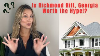 Richmond Hill, Georgia | Cost of Living, Schools, and Community Insights