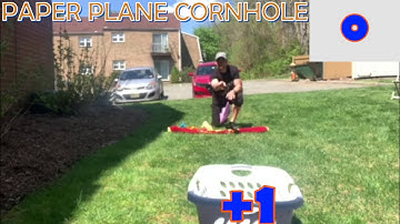 Field Day- Paper Plane Cornhole