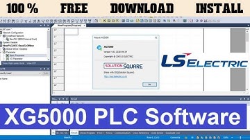 How to Download and Installed LSPLC Software XG5000 simple and easy steps #LSPLC #plc_programming