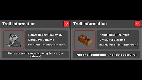 Find The Troll Faces: Re-Memed - How to get "Robert Trolley Jr." and "Brick Trollface"