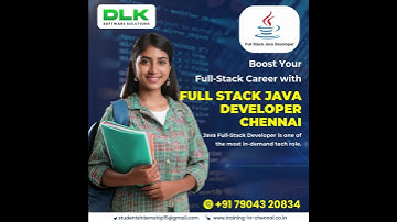 Best Full Stack Developer Course Available in Chennai @DLKSoftwareSolutions