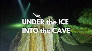 Plura Cave Under the Ice, Pluragrotta, Norway