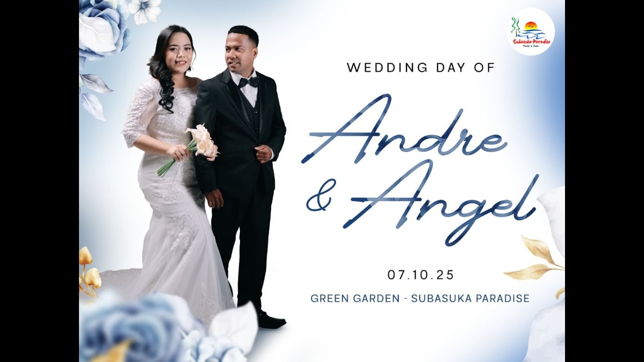 WEDDING DAY OF ANDRE & ANGEL - YouTube