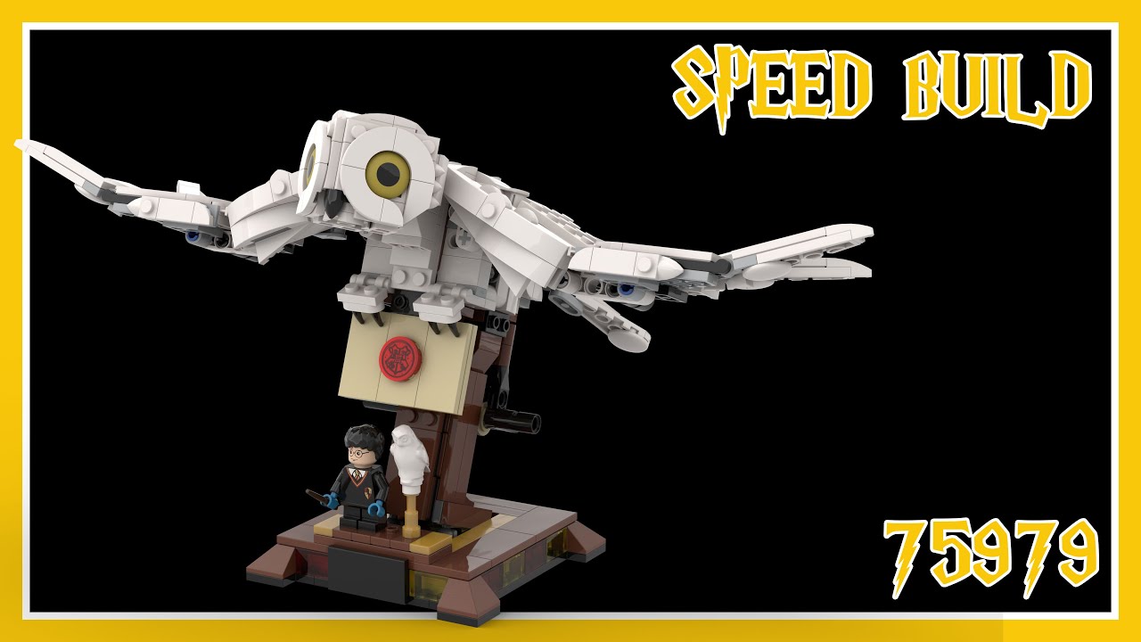 LEGO Harry Potter Hedwig (75979) - Speed build 