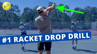 Effortless Serve Power - The #1 Drill For A Great Racket Drop
