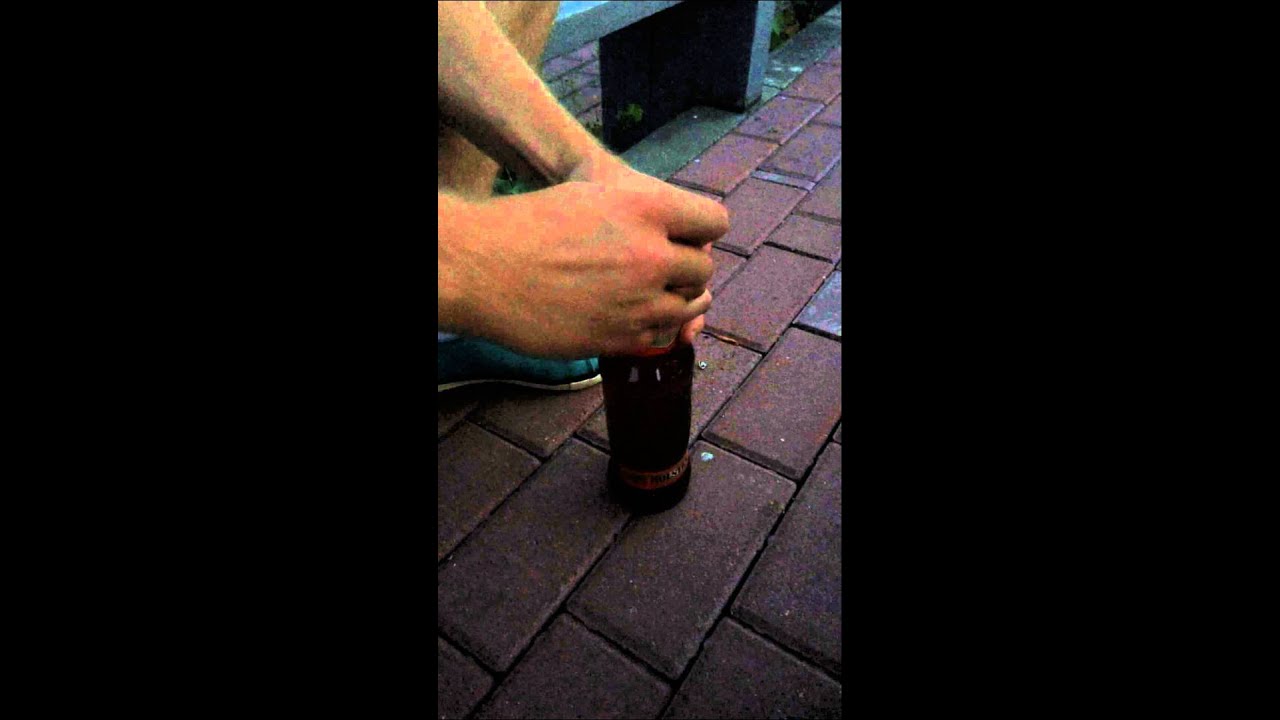 How to open beer with flash drive YouTube