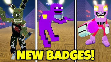 How to get SPRING LOCK FAILURE, SERIAL KILLER, CROW BADGES in ANOTHER FRIDAY NIGHT FUNK GAME Roblox