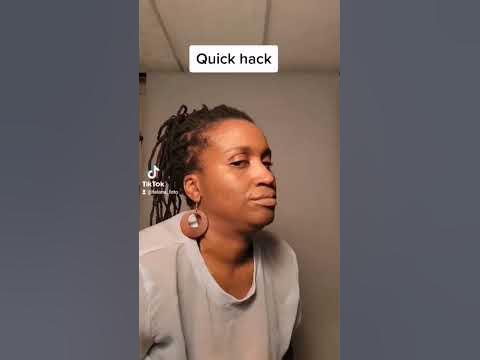  Another selfie hack-double chin quick fix - YouTube
