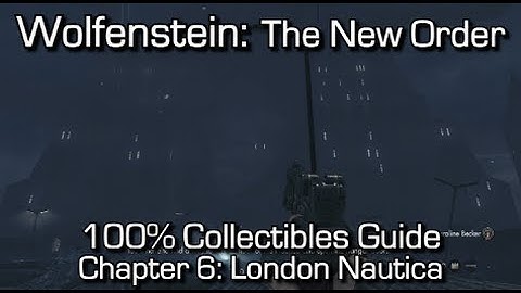 Wolfenstein: The New Order - Chapter 6 Collectibles - London Nautica - Enigma Codes, Gold & Letters