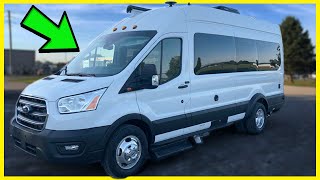 CHINOOK IS BACK Innovative Design In All New 2022 BAYSIDE Class B AWD Ford Transit Camper Van