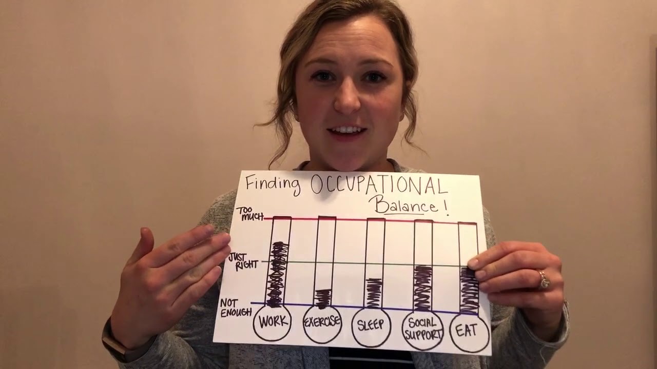 Finding Occupational Balance - YouTube