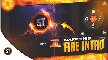 How to Make Fire 🔥 Intro in Kinemaster | Kinemaster Intro Tutorial on Android | Gaming Intro