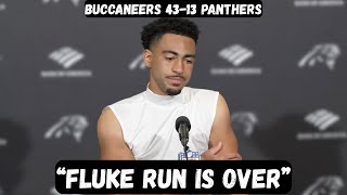Bryce Young REACTS to EMBARRASSING loss - Post Game Interview - Buccaneers vs Panthers