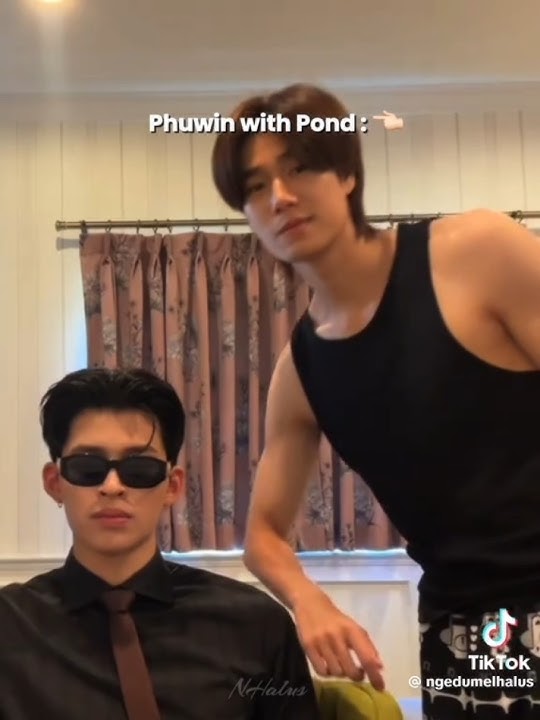 Phuwin : This is my boyfriend 👈🏻 #pondphuwin #myboyfriend #phuwintang #ppnaravit #mypartner #couple