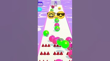 Ball Run 2048 - Gameplay Walkthrough Part 101B Infinity Mode New Best Record 4096AN (iOS, Android)