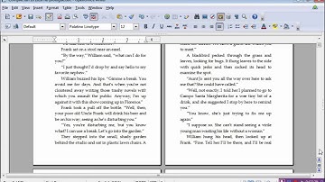 Typesetting using OpenOffice Part 4
