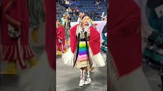 Ladies fancy dancer🪶❤️ #indigenous #powwow #fancy #dance #beauty #culture #festival #shorts