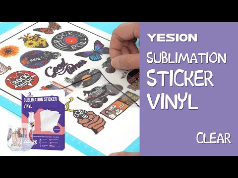 SUBLIMATION STICKER PAPER - YOU ASKED, WE'RE TESTING IT! 