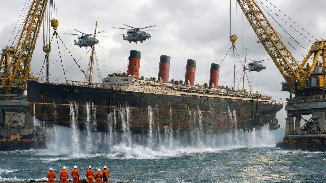 RMS Lusitania Recovered & Restored | WWI Ocean Liner Lost Beneath the Atlantic for Over a 100+ years