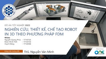 DT68 I - NGHIÊN CỨU, THIẾT KẾ, CHẾ TẠO ROBOT IN 3D THEO PHƯƠNG PHÁP FDM