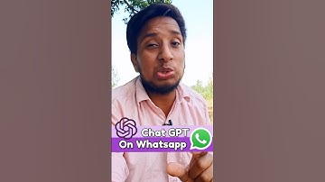 Now Chat GPT On Whatsapp | #tipsandtricks #tech #reels #shorts #openai #chatgpt #ai #whatsapp