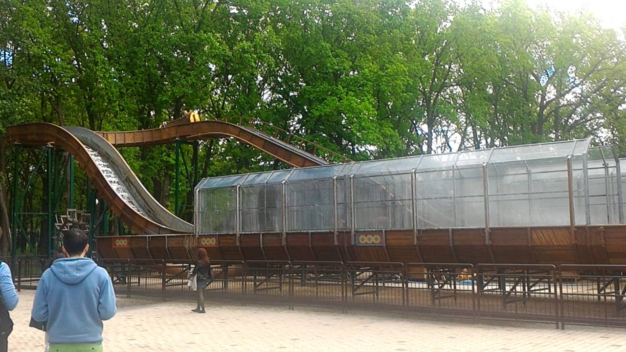 Американские водные горки в Украине. Харьков, парк Горького. Лучшие ...
