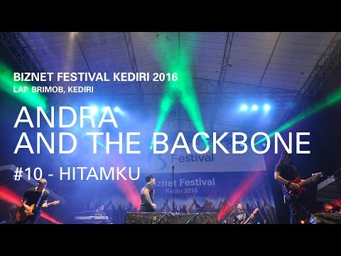 Biznet Festival Kediri  : Andra and The Backbone - Hitamku