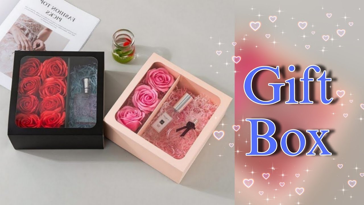 DIY CUTE PAPER GIFT BOX FOR BFF BIRTHDAY 💖 - YouTube