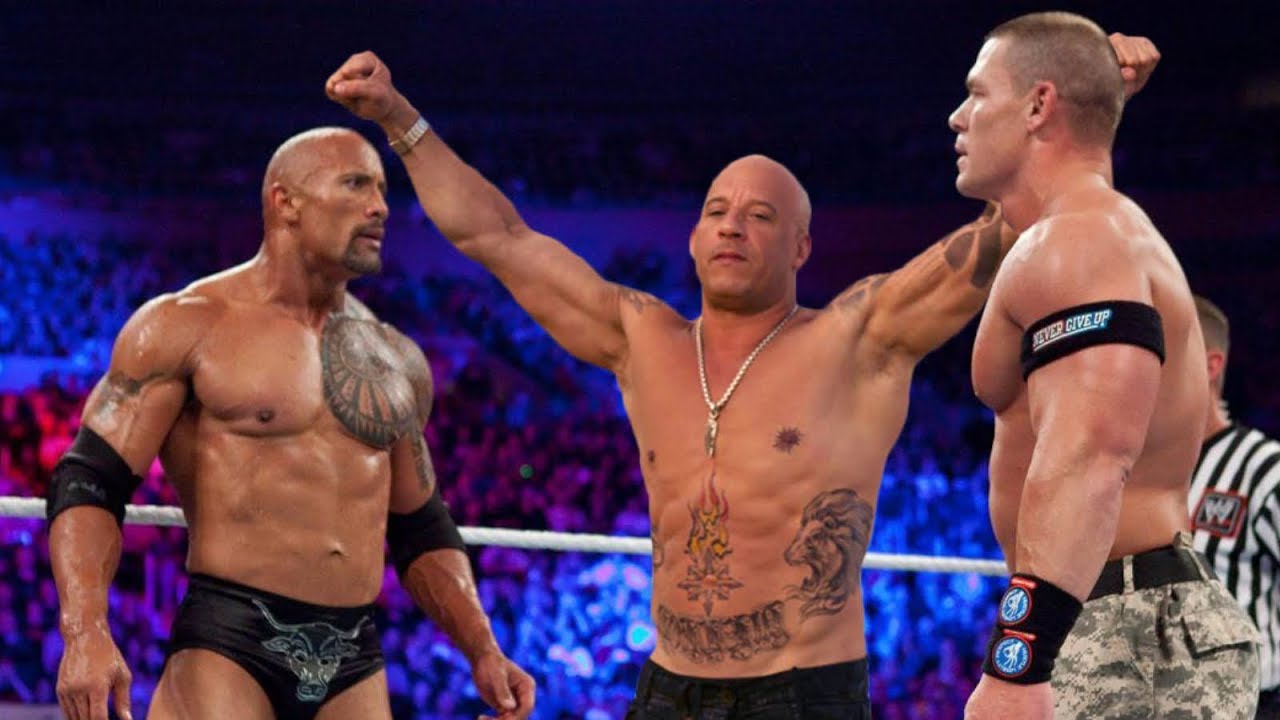 Who is stronger between Vin Diesel, The Rock, John Cena, and Dave