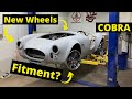 Cobra Build Continues, Epic Wheels, Body and Progress, Getting it DONE