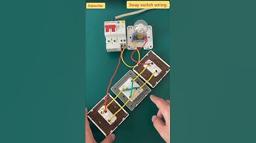 Two-Way and Intermediate Switches Connection#shortvideo
