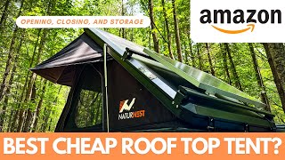 Naturnest Roof Top Tent: How It Opens, How Long It Takes To Close, How Much Bedding Can It Hold?