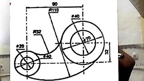 Tangency in Technical Drawing: How to Connect Circles, Arcs & Lines