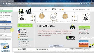 AddMeFast Imacros script Bot for Free - 2019 (Facebook Auto Post Share)