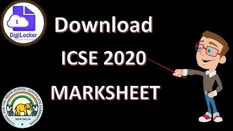 Download ICSE Marksheet from Digilocker | ICSE 2020 | ICSE DIGILOCKER MARKSHEET| digital cetificate|