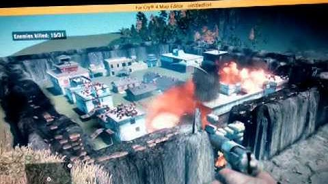 FARCRY4 map editor explosion fortress PC