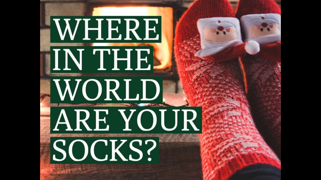 Where In The World Are Your Socks Photo Contest Youtube