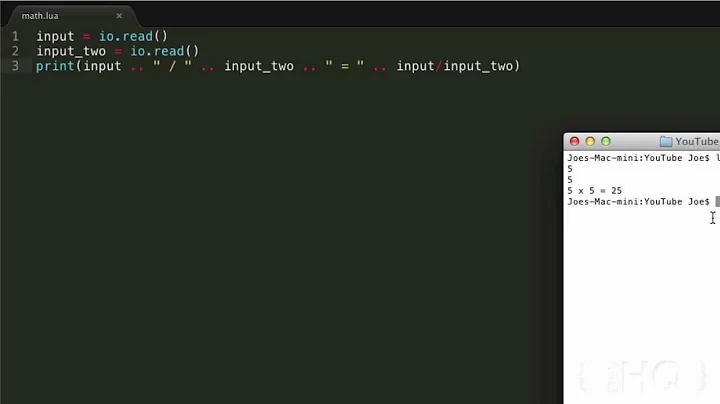 Lua Tutorial #4: Basic Mathematics