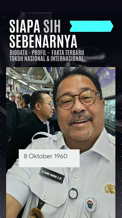 How old is Rano Karno actually? #ranokarno #latestnews #vicegovernor