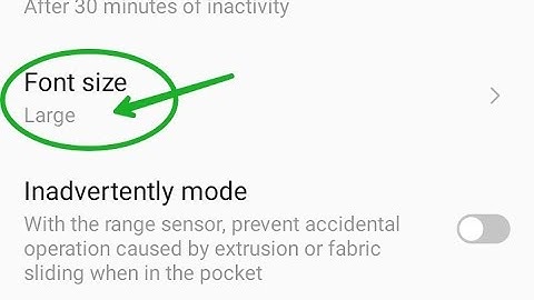 increase Font size infinix smart 5, how to increase font size infinix smart 5 phone