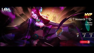 Legend Of Ace pro build Ranked Gameplay Medea 「Android」