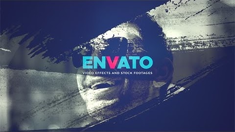 After Effects Template: Media Brush Logo Intro