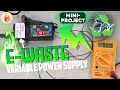 E-Waste ♻️ to Variable Power Supply 💥 using old laptop charger | Mini Project Tamil