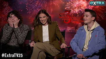 Stranger Things: Millie Bobby Brown & Finn Wolfhard on Their AWKWARD Kissing Scenes