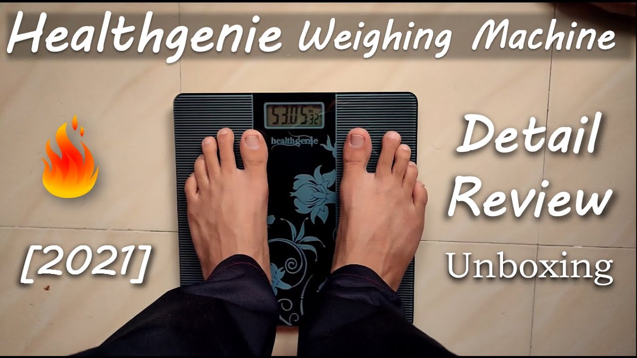 Healthgenie Electronic Digital Weighing Machine For Body Weight