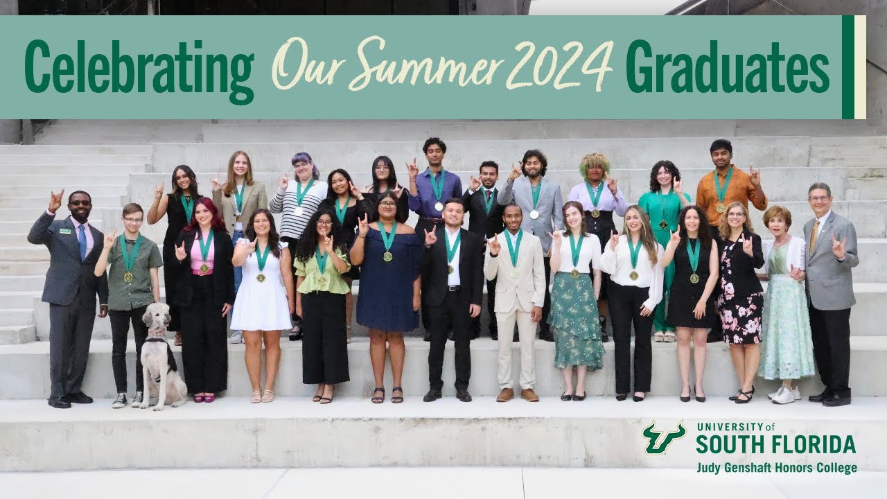 Celebrating Our Summer 2024 Graduates | USF Judy Genshaft Honors ...