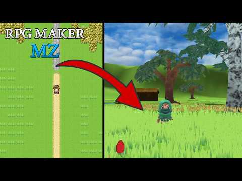 RPG Maker MZ in Full 3D?! | MZero3D – First Trailer